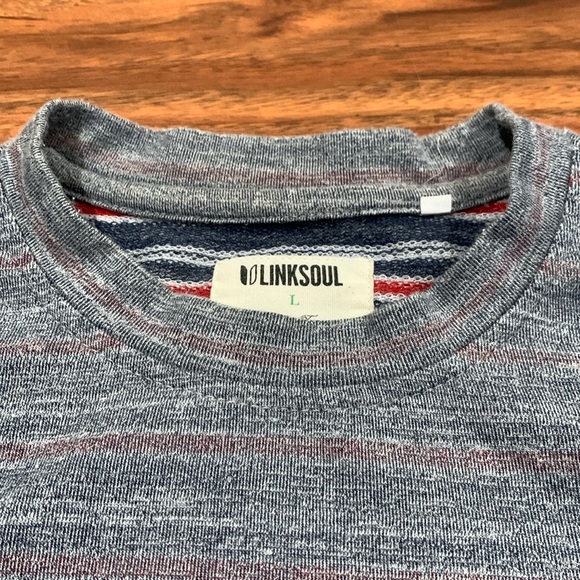 LINKSOUL Men’s Golf Crewneck - MENS SIZE LARGE - Picture 3 of 13